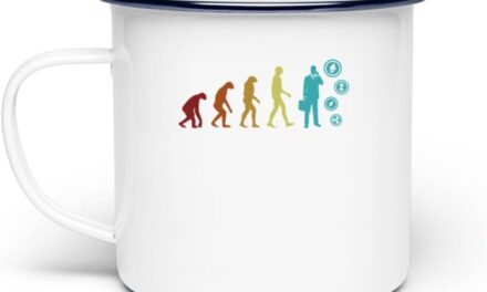 Generisch Altcoins Evolution Crypto Wallet Kryptowährung – Emaille Tasse -Einheitsgröße-White