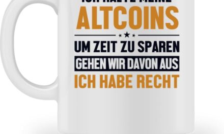 Altcoins habe immer Recht Wallet Kryptowährung – Tasse -M-White