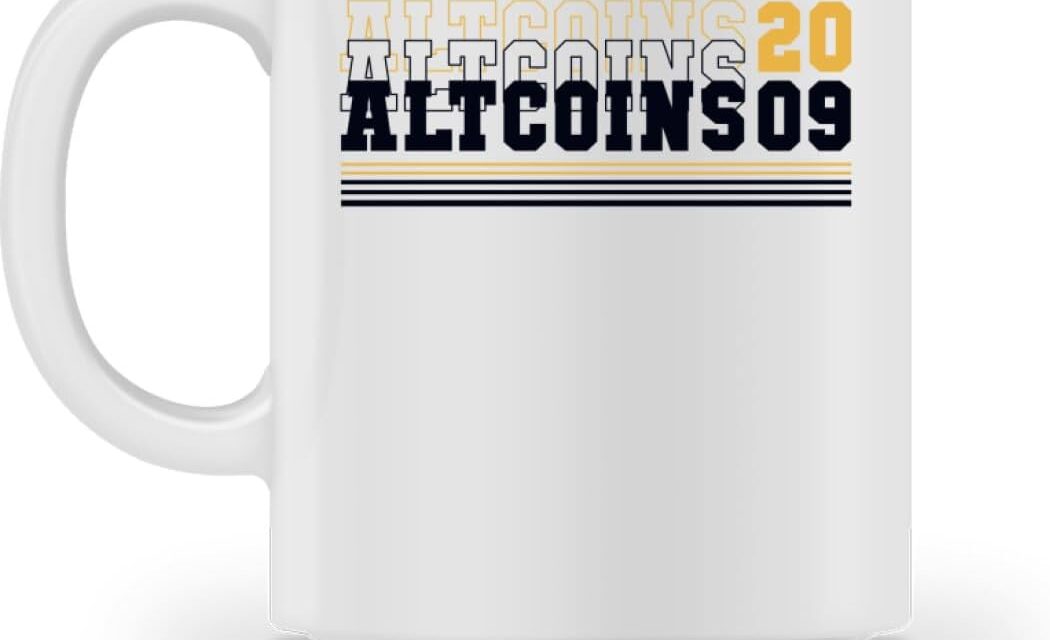 Altcoins 2009 Wallet Crypto Kryptowährung – Tasse -M-White