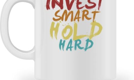 Generisch Invest Smart Hold Hard Wallet Altcoins – Tasse -M-White