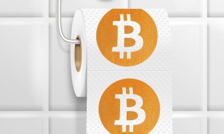 Lustiges Bitcoin Toilettenpapier – Witzig bedrucktes Klopapier – Mad Monkey