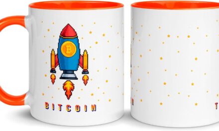 Cryptocurrency Tasse Personalisiert Bitcoin Ethereum Cardano Siba Inu To The Moon Weiße Keramiktasse 11oz Original Gifts (Bitcoin 8-bit)