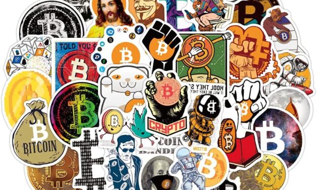 50 Stück Bitcoin Aufkleber Virtuelle Währung Kryptowährung Top Stickers Set für Auto Laptop Telefon Gitarre Skateboard Motorrad Fahrrad,Vinyl Wasserdicht Stickers für Kinder Jugendliche
