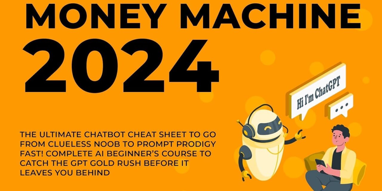 ChatGPT Money Machine 2024: The Ultimate Chatbot Cheat Sheet to Go from Clueless Noob to Prompt Prodigy Fast!: Complete AI Beginner’s Course to Catch the GPT Gold Rush Before It Leaves You Behind